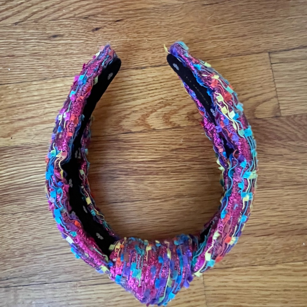 Lele Sadoughi Metallic Headband